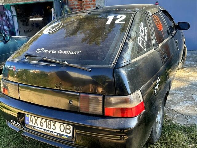 Чорний ВАЗ 2112, об'ємом двигуна 1.6 л та пробігом 170 тис. км за 1300 $, фото 2 на Automoto.ua