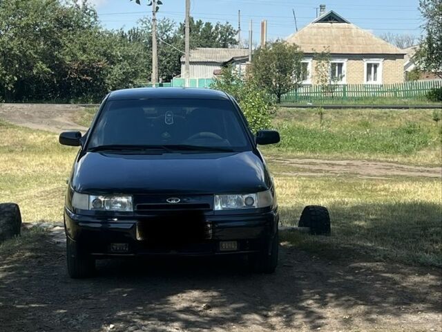 Черный ВАЗ 2112, объемом двигателя 1.6 л и пробегом 230 тыс. км за 3050 $, фото 4 на Automoto.ua