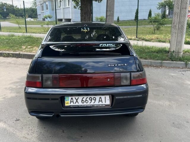 Черный ВАЗ 2112, объемом двигателя 1.6 л и пробегом 230 тыс. км за 3050 $, фото 3 на Automoto.ua