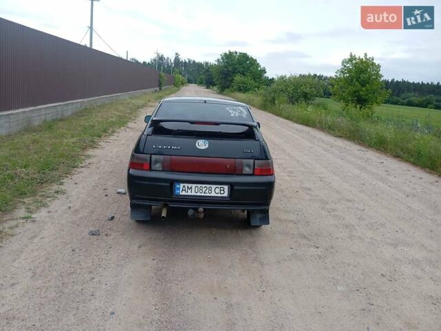 Черный ВАЗ 2112, объемом двигателя 1.6 л и пробегом 168 тыс. км за 1450 $, фото 3 на Automoto.ua