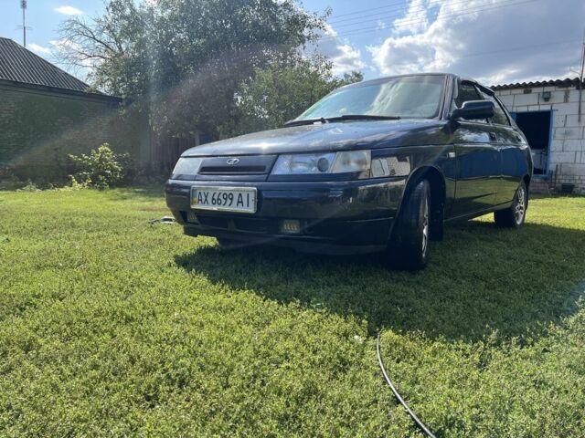 Черный ВАЗ 2112, объемом двигателя 1.6 л и пробегом 230 тыс. км за 3050 $, фото 1 на Automoto.ua