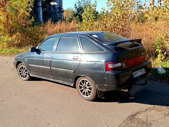 Черный ВАЗ 2112, объемом двигателя 1.6 л и пробегом 261 тыс. км за 650 $, фото 1 на Automoto.ua