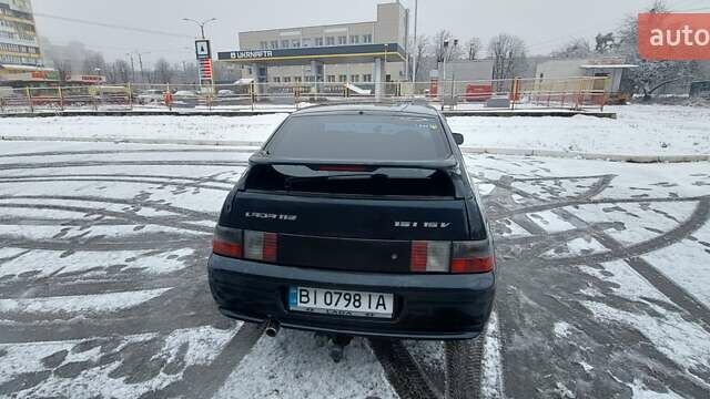 Черный ВАЗ 2112, объемом двигателя 1.6 л и пробегом 87 тыс. км за 2100 $, фото 3 на Automoto.ua