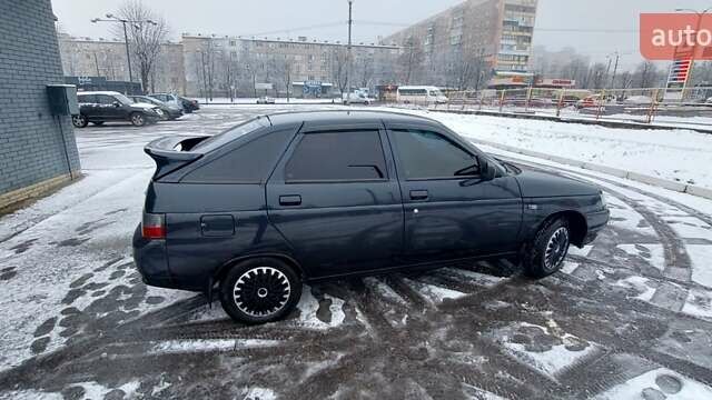 Черный ВАЗ 2112, объемом двигателя 1.6 л и пробегом 87 тыс. км за 2100 $, фото 2 на Automoto.ua