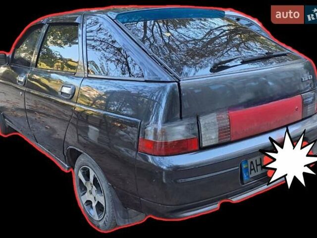 Черный ВАЗ 2112, объемом двигателя 1.6 л и пробегом 250 тыс. км за 2200 $, фото 1 на Automoto.ua