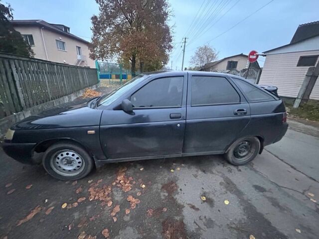 Черный ВАЗ 2112, объемом двигателя 1.6 л и пробегом 217 тыс. км за 1250 $, фото 1 на Automoto.ua