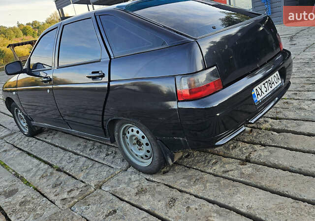 Черный ВАЗ 2112, объемом двигателя 1.6 л и пробегом 290 тыс. км за 2150 $, фото 3 на Automoto.ua