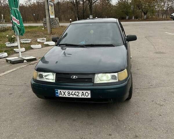 Черный ВАЗ 2112, объемом двигателя 1.6 л и пробегом 200 тыс. км за 1450 $, фото 2 на Automoto.ua