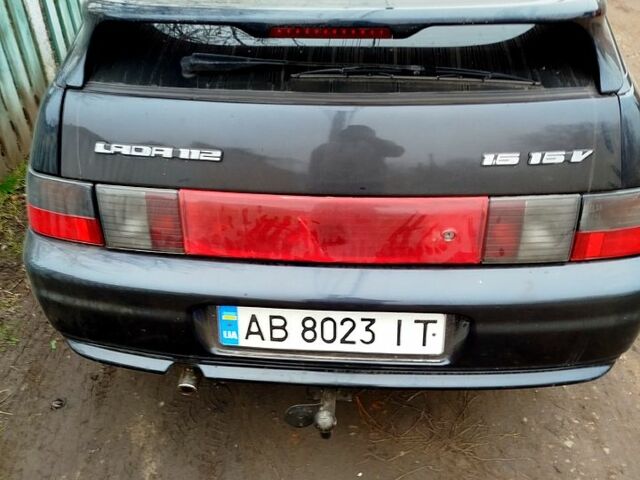 Черный ВАЗ 2112, объемом двигателя 1.6 л и пробегом 300 тыс. км за 2500 $, фото 1 на Automoto.ua