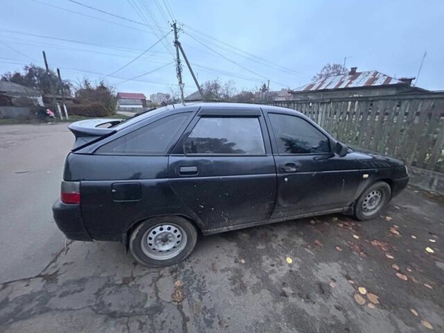 Черный ВАЗ 2112, объемом двигателя 1.6 л и пробегом 217 тыс. км за 1250 $, фото 2 на Automoto.ua