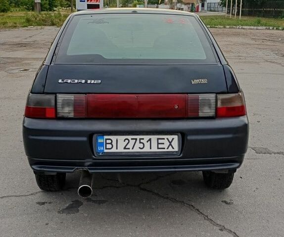 Чорний ВАЗ 2112, об'ємом двигуна 1.6 л та пробігом 250 тис. км за 842 $, фото 3 на Automoto.ua