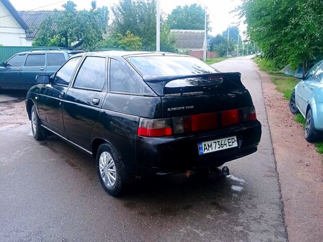Чорний ВАЗ 2112, об'ємом двигуна 1.6 л та пробігом 200 тис. км за 1550 $, фото 3 на Automoto.ua