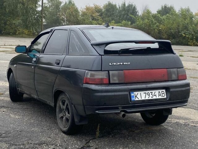 Черный ВАЗ 2112, объемом двигателя 1.6 л и пробегом 191 тыс. км за 1500 $, фото 3 на Automoto.ua