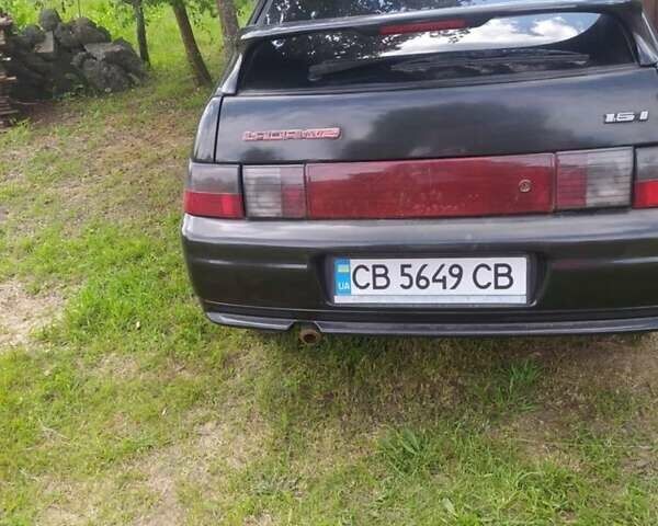 Черный ВАЗ 2112, объемом двигателя 1.6 л и пробегом 154 тыс. км за 1600 $, фото 5 на Automoto.ua