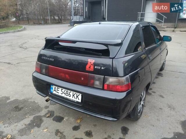 Черный ВАЗ 2112, объемом двигателя 1.6 л и пробегом 104 тыс. км за 2400 $, фото 3 на Automoto.ua
