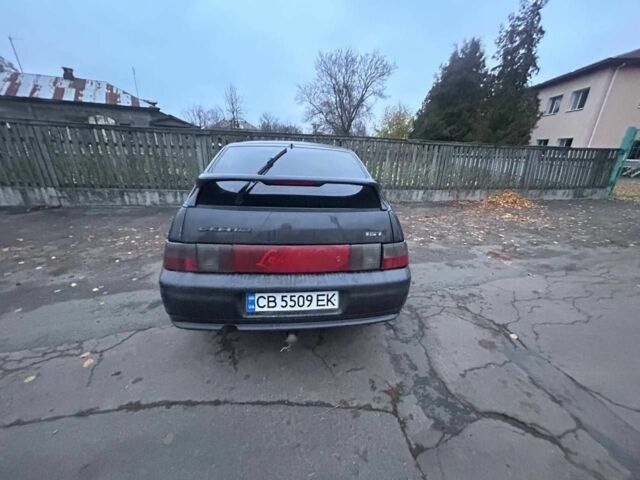 Черный ВАЗ 2112, объемом двигателя 1.6 л и пробегом 217 тыс. км за 1250 $, фото 4 на Automoto.ua