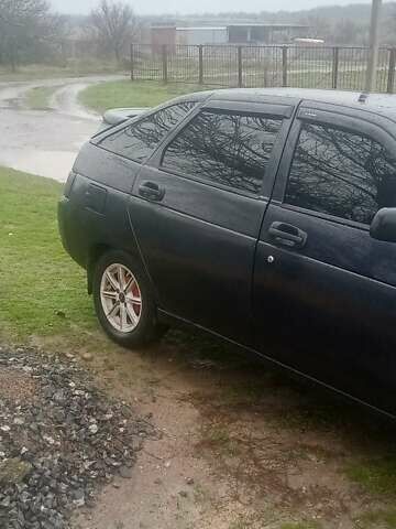 Черный ВАЗ 2112, объемом двигателя 1.6 л и пробегом 230 тыс. км за 1800 $, фото 4 на Automoto.ua