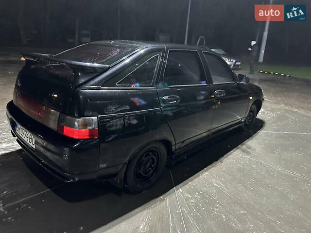 Чорний ВАЗ 2112, об'ємом двигуна 1.6 л та пробігом 252 тис. км за 1300 $, фото 4 на Automoto.ua