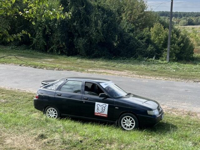 Черный ВАЗ 2112, объемом двигателя 1.6 л и пробегом 215 тыс. км за 1500 $, фото 3 на Automoto.ua