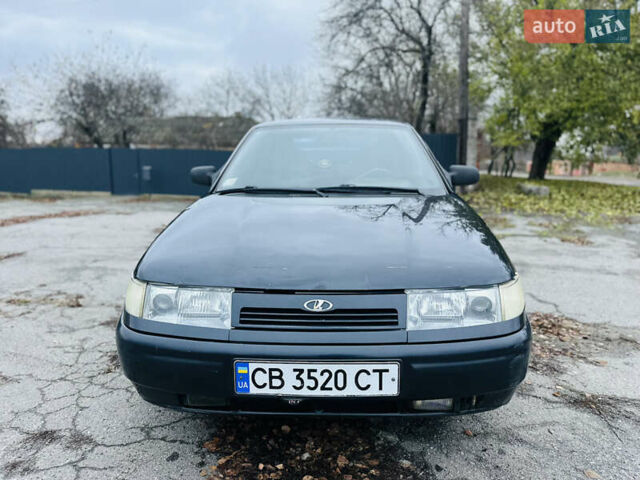 Черный ВАЗ 2112, объемом двигателя 1.6 л и пробегом 169 тыс. км за 1950 $, фото 1 на Automoto.ua