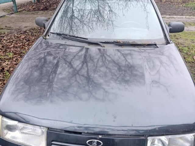 Черный ВАЗ 2112, объемом двигателя 1.6 л и пробегом 300 тыс. км за 800 $, фото 3 на Automoto.ua