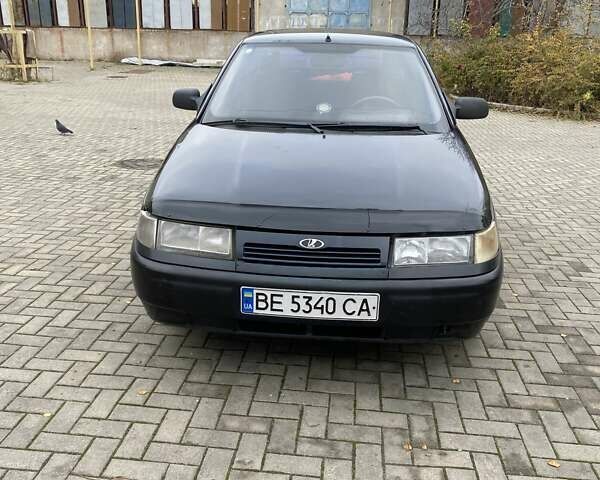 Черный ВАЗ 2112, объемом двигателя 1.6 л и пробегом 230 тыс. км за 1800 $, фото 2 на Automoto.ua