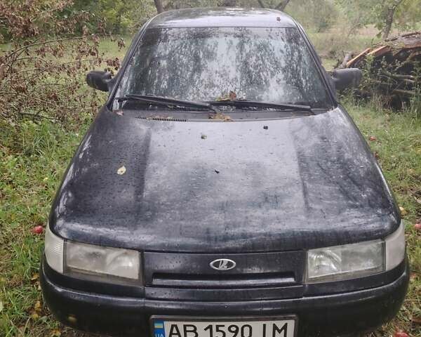 Черный ВАЗ 2112, объемом двигателя 1.6 л и пробегом 200 тыс. км за 1800 $, фото 1 на Automoto.ua