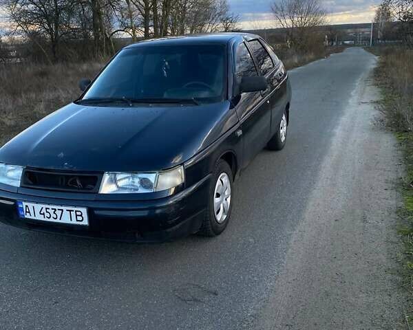 Черный ВАЗ 2112, объемом двигателя 1.6 л и пробегом 166 тыс. км за 2300 $, фото 1 на Automoto.ua