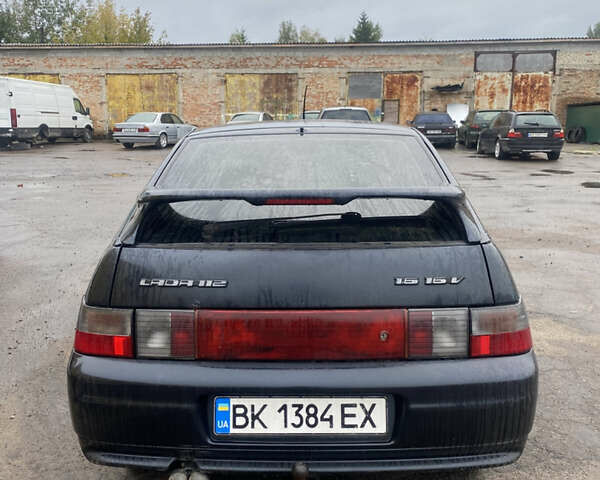 Чорний ВАЗ 2112, об'ємом двигуна 1.6 л та пробігом 250 тис. км за 1350 $, фото 3 на Automoto.ua