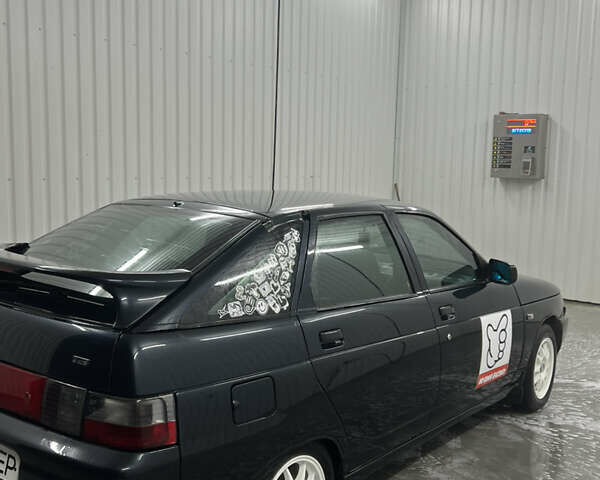 Черный ВАЗ 2112, объемом двигателя 1.6 л и пробегом 215 тыс. км за 1500 $, фото 7 на Automoto.ua