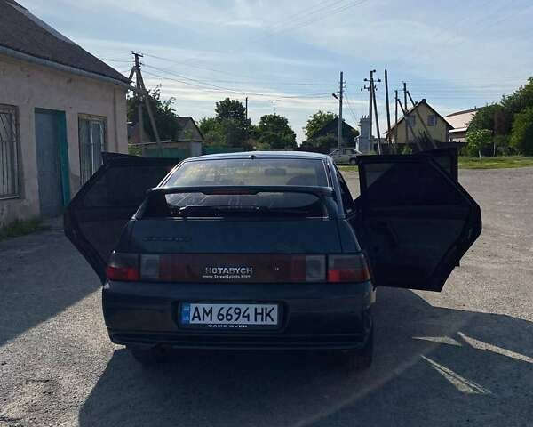 Черный ВАЗ 2112, объемом двигателя 1.6 л и пробегом 180 тыс. км за 2000 $, фото 7 на Automoto.ua