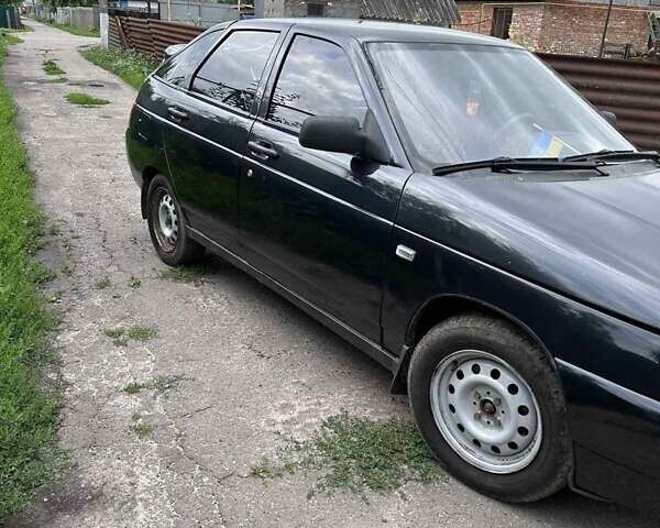 Черный ВАЗ 2112, объемом двигателя 1.6 л и пробегом 220 тыс. км за 1900 $, фото 2 на Automoto.ua