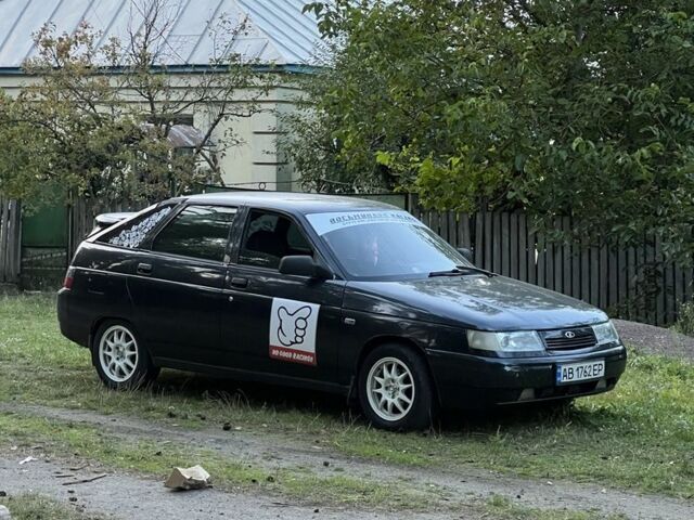Черный ВАЗ 2112, объемом двигателя 1.6 л и пробегом 215 тыс. км за 1500 $, фото 2 на Automoto.ua
