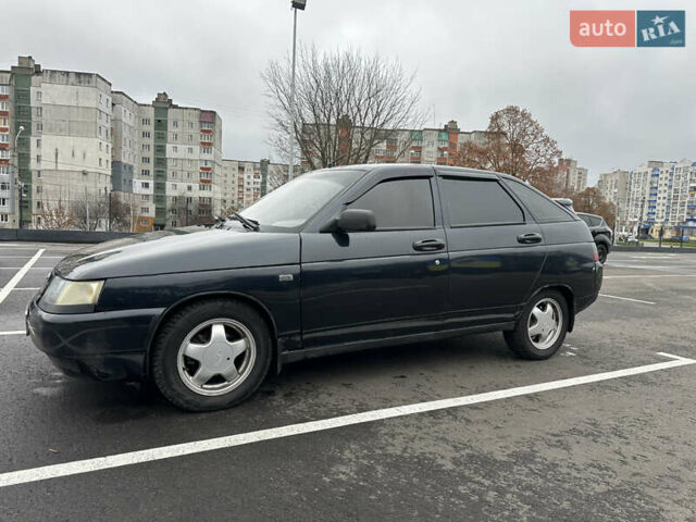 Черный ВАЗ 2112, объемом двигателя 1.6 л и пробегом 242 тыс. км за 1999 $, фото 2 на Automoto.ua