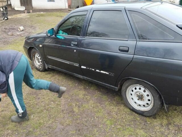 Черный ВАЗ 2112, объемом двигателя 1.6 л и пробегом 155 тыс. км за 1700 $, фото 3 на Automoto.ua