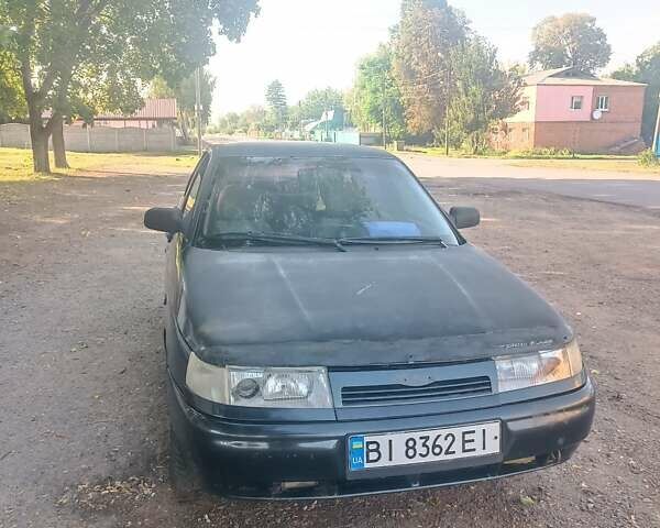 Черный ВАЗ 2112, объемом двигателя 1.6 л и пробегом 212 тыс. км за 1800 $, фото 9 на Automoto.ua
