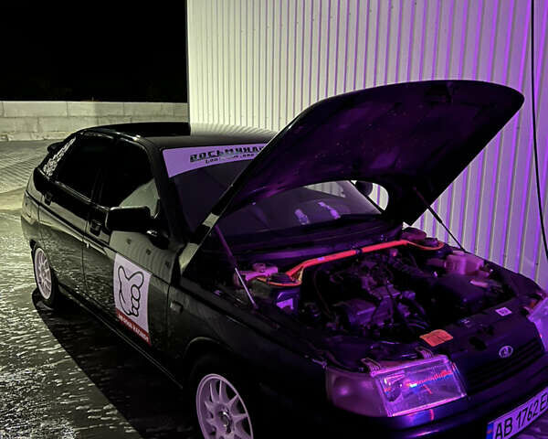 Черный ВАЗ 2112, объемом двигателя 1.6 л и пробегом 215 тыс. км за 1500 $, фото 6 на Automoto.ua