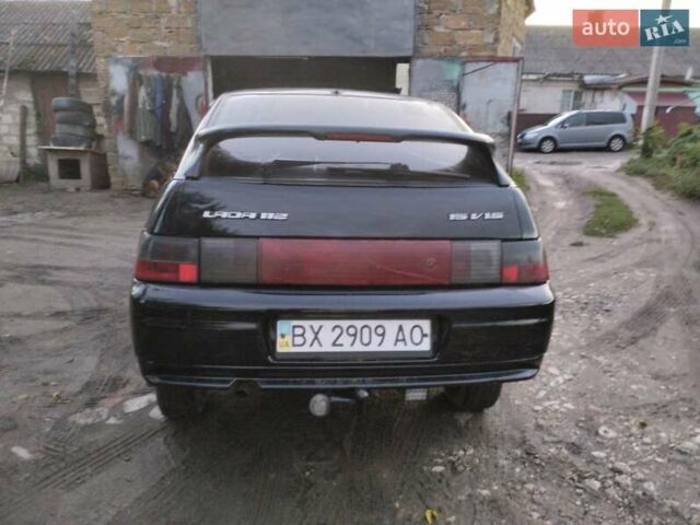 Чорний ВАЗ 2112, об'ємом двигуна 1.6 л та пробігом 148 тис. км за 1300 $, фото 3 на Automoto.ua