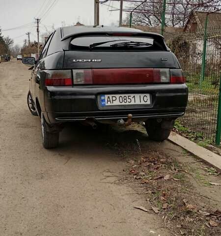 Черный ВАЗ 2112, объемом двигателя 1.6 л и пробегом 330 тыс. км за 1200 $, фото 7 на Automoto.ua
