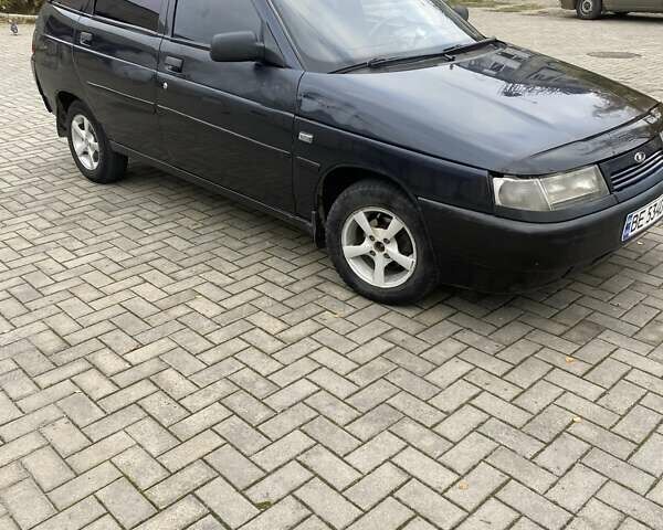 Черный ВАЗ 2112, объемом двигателя 1.6 л и пробегом 230 тыс. км за 1800 $, фото 1 на Automoto.ua