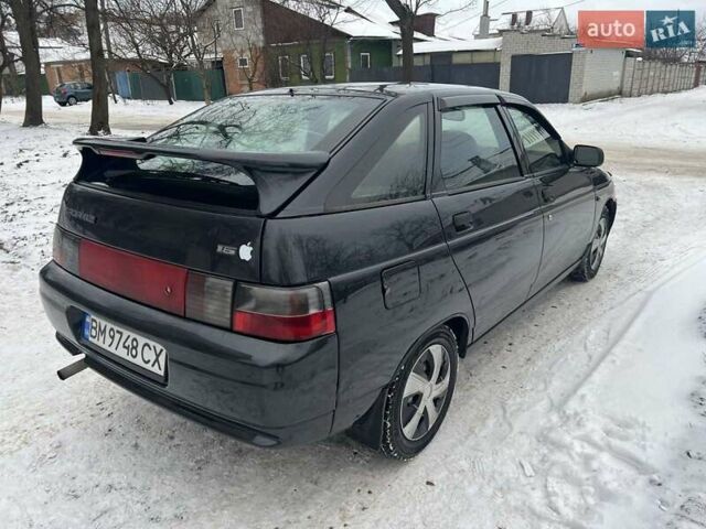 Черный ВАЗ 2112, объемом двигателя 1.6 л и пробегом 105 тыс. км за 2300 $, фото 6 на Automoto.ua