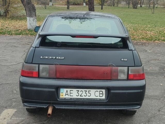 Черный ВАЗ 2112, объемом двигателя 1.6 л и пробегом 134 тыс. км за 1192 $, фото 3 на Automoto.ua