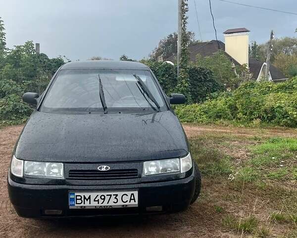 Черный ВАЗ 2112, объемом двигателя 1.6 л и пробегом 145 тыс. км за 2500 $, фото 4 на Automoto.ua