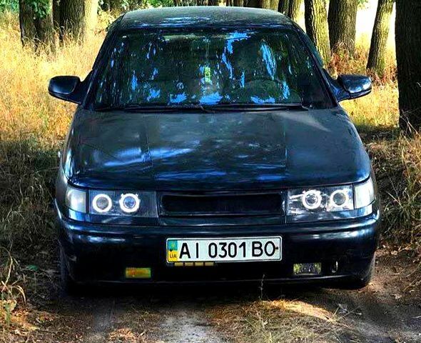 Черный ВАЗ 2112, объемом двигателя 1.6 л и пробегом 220 тыс. км за 1690 $, фото 1 на Automoto.ua