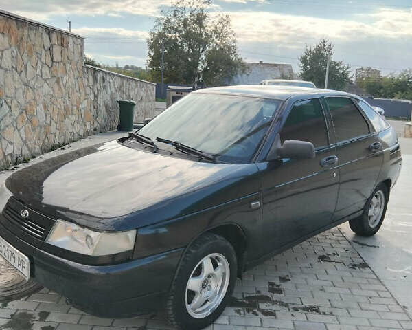 Черный ВАЗ 2112, объемом двигателя 1.6 л и пробегом 202 тыс. км за 1800 $, фото 2 на Automoto.ua