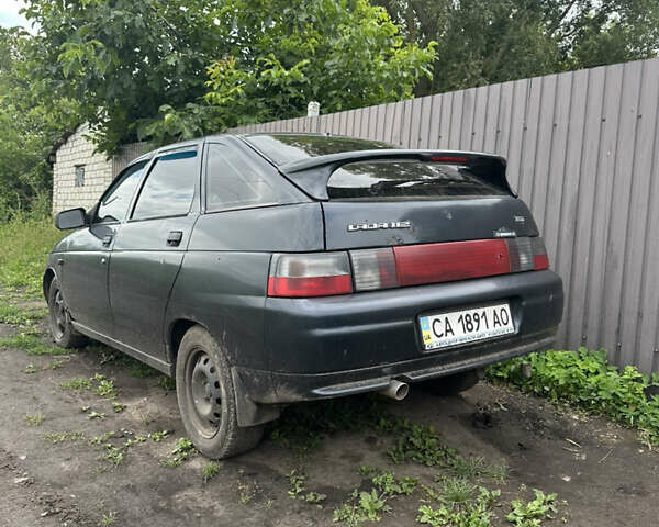 Черный ВАЗ 2112, объемом двигателя 1.6 л и пробегом 267 тыс. км за 1800 $, фото 1 на Automoto.ua