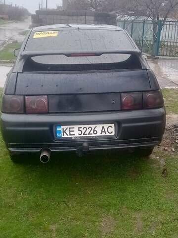 Черный ВАЗ 2112, объемом двигателя 1.6 л и пробегом 230 тыс. км за 1800 $, фото 1 на Automoto.ua