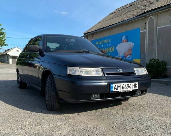 Черный ВАЗ 2112, объемом двигателя 1.6 л и пробегом 180 тыс. км за 2000 $, фото 6 на Automoto.ua