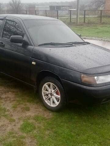 Черный ВАЗ 2112, объемом двигателя 1.6 л и пробегом 230 тыс. км за 1800 $, фото 5 на Automoto.ua