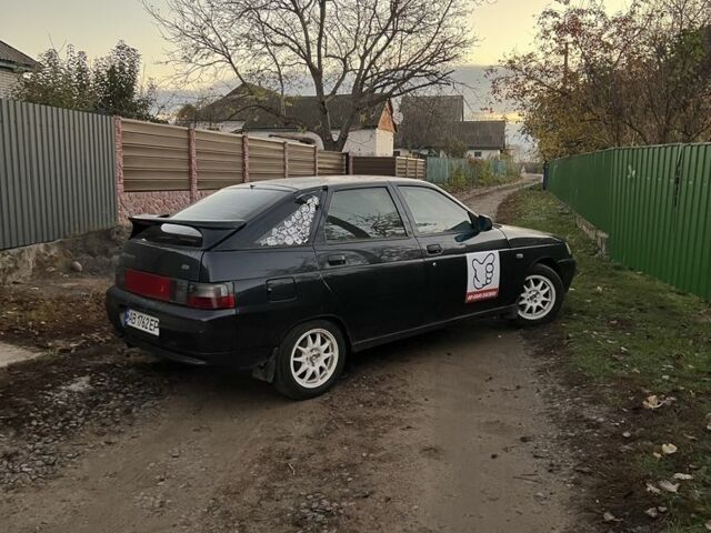 Черный ВАЗ 2112, объемом двигателя 1.6 л и пробегом 215 тыс. км за 1500 $, фото 1 на Automoto.ua